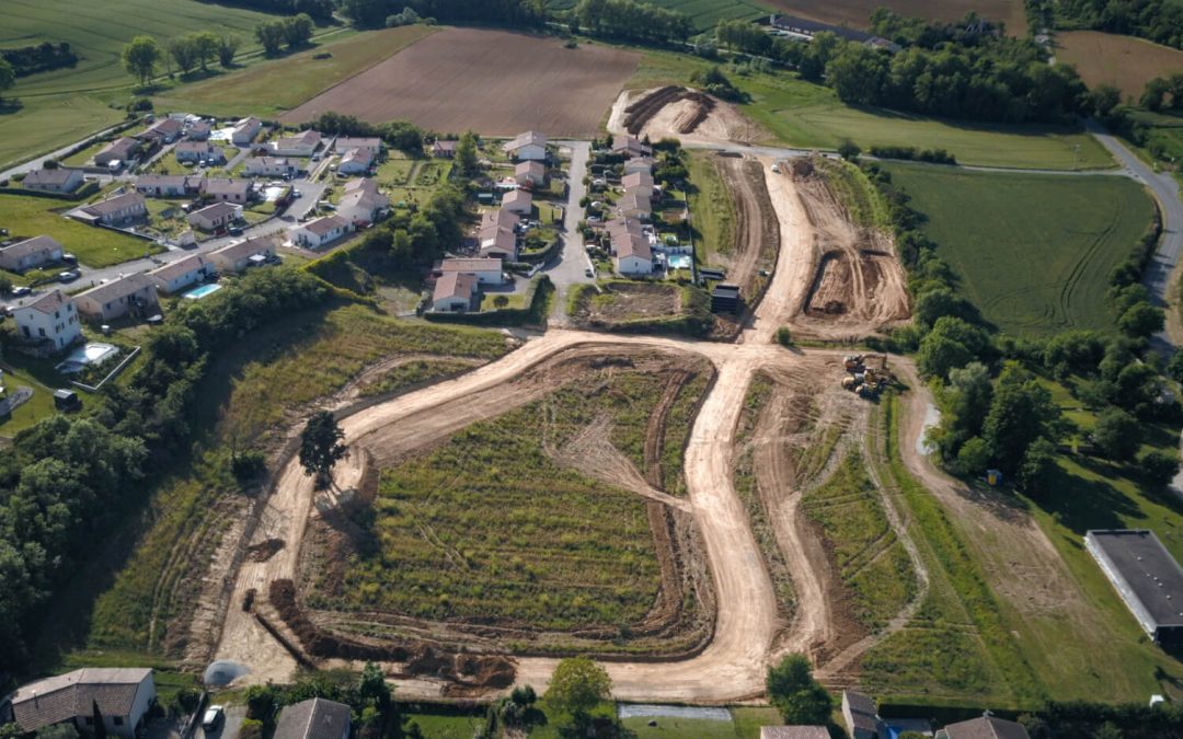 Démarrage des travaux du nouveau lotissement