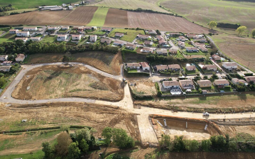 Avancée des travaux Lotissement En Gauzy
