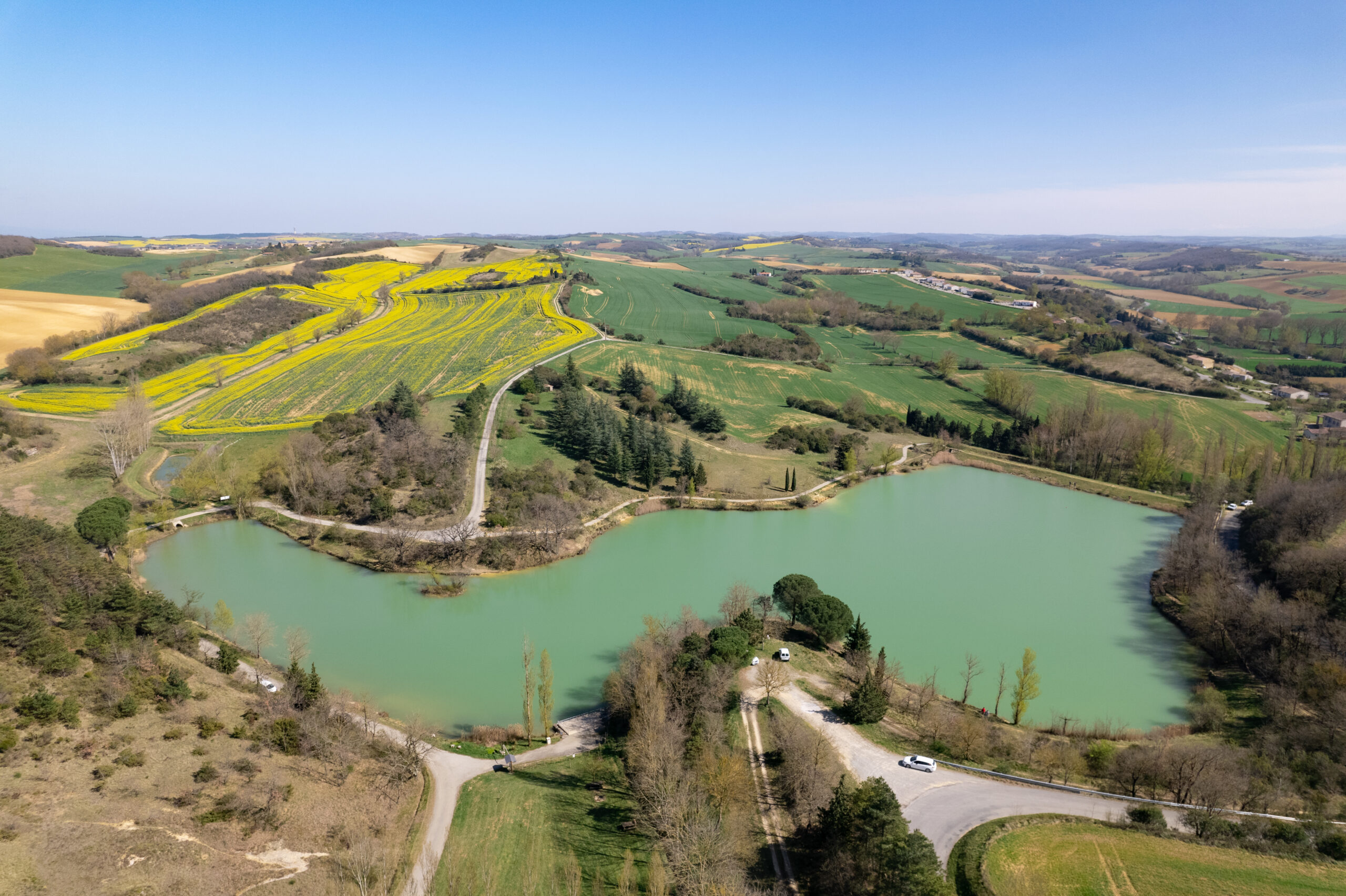 DJI_0003 Lac du Régambert Salles-sur-l'Hers