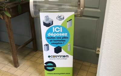 Piles et batteries usagées