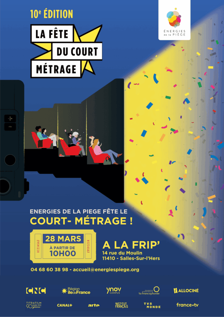 Affiche fête du court métrage
