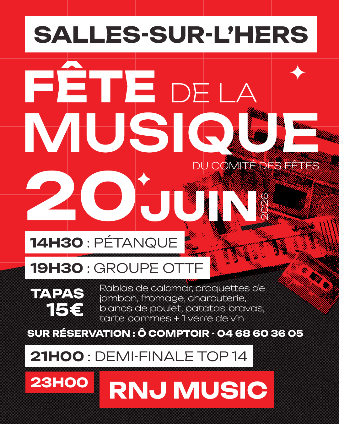 Affiche de la fête de la musique