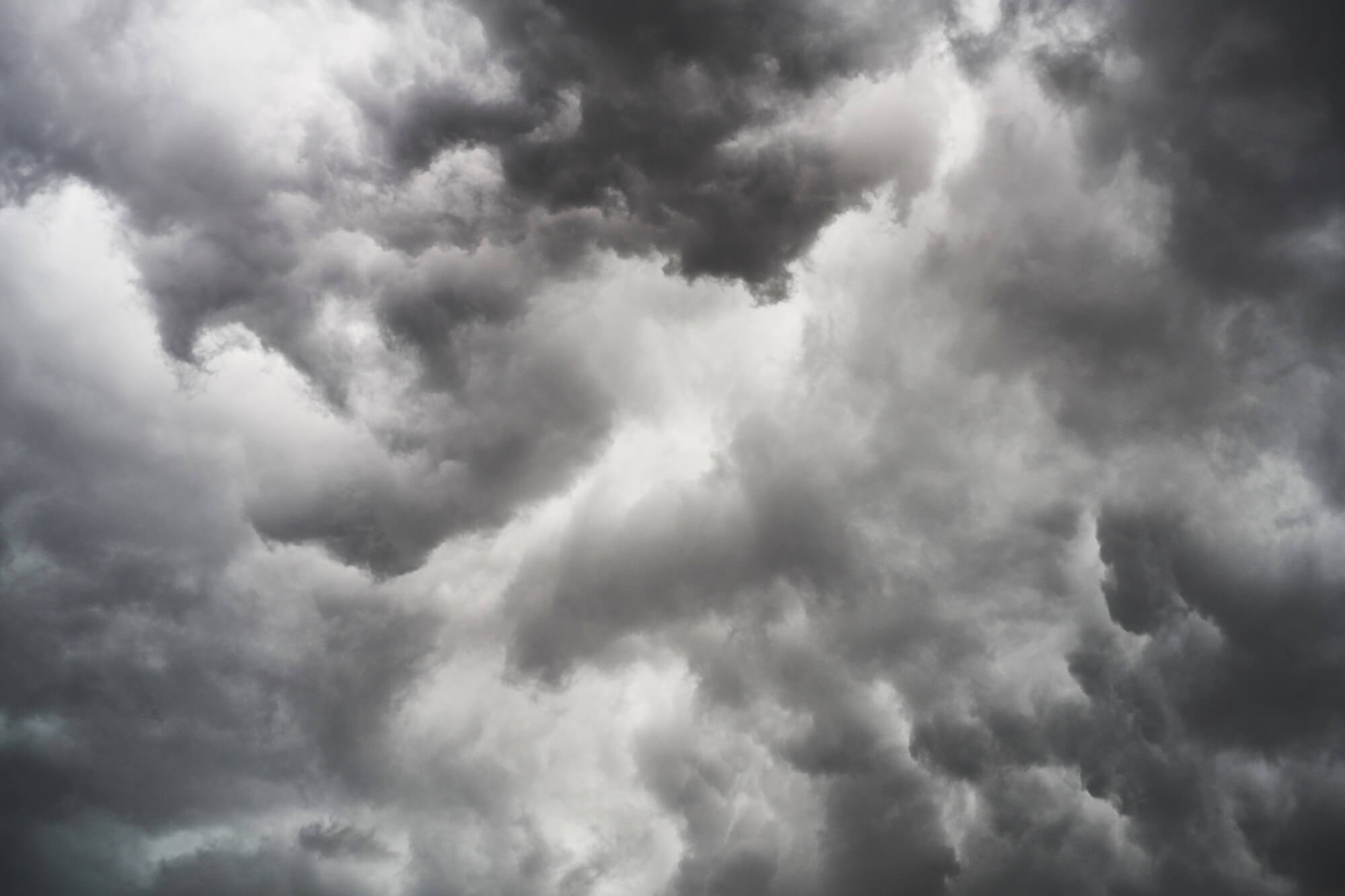 Nuages de tempête